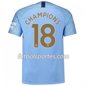 Camisetas Manchester City Champions 18 Primera Equipacion 2018/2019